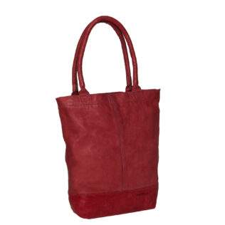 Justified Bags Justified® Amber – Handtas – Schoudertas – Shopper Bordeaux